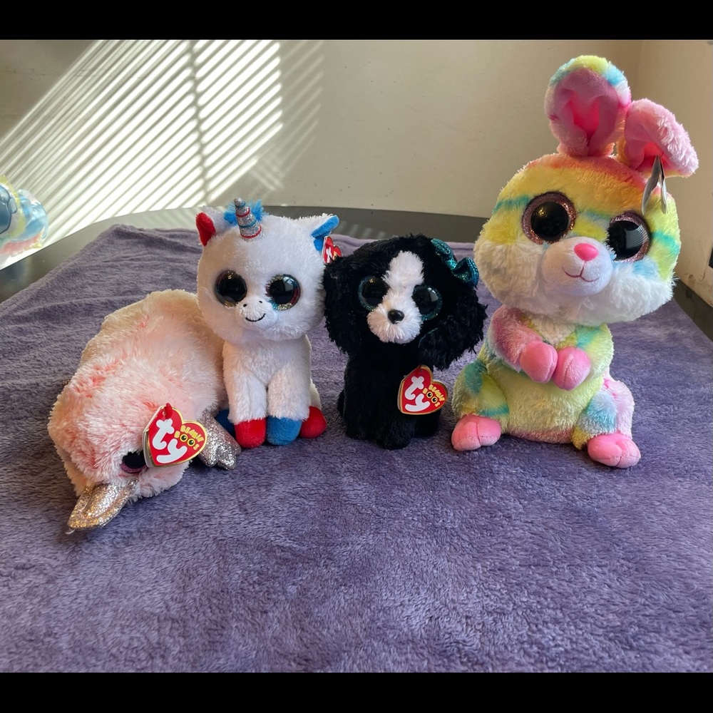 TY stuffed animals Beanie Boos